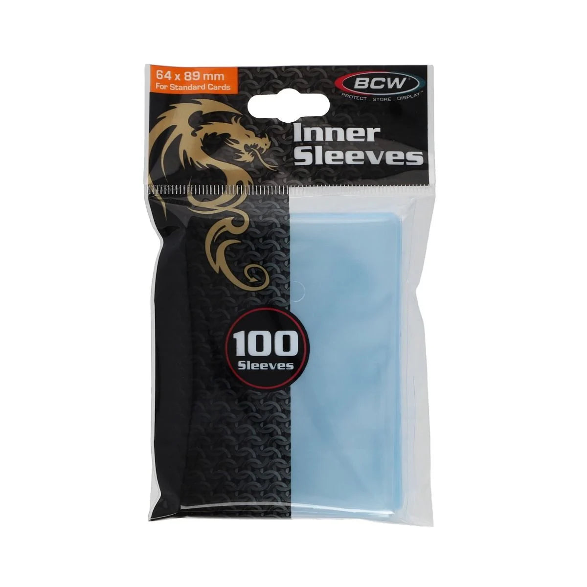 BCW Regular Inner Sleeves: 100 Count