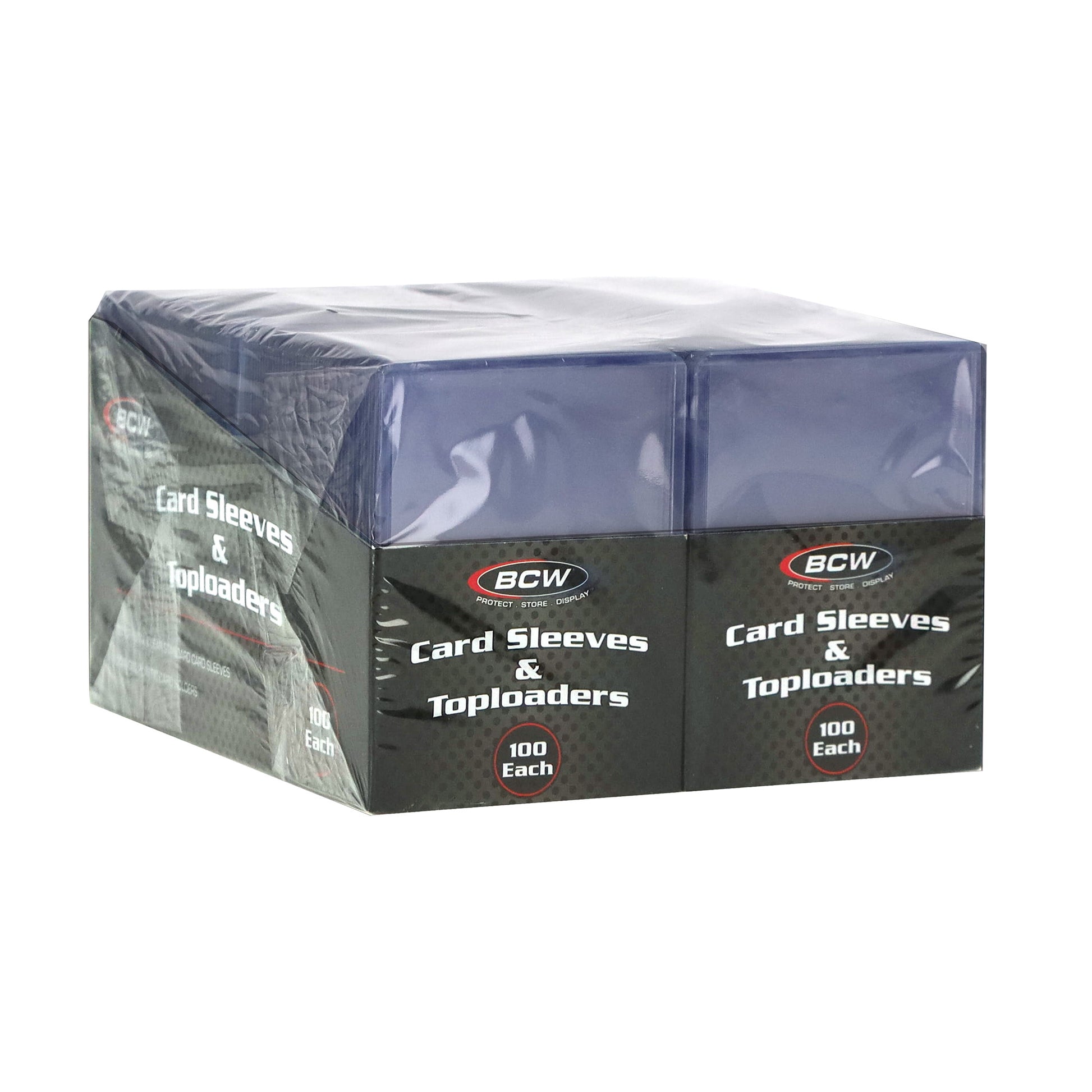 BCW Card Sleeve & Toploader Combo: 200 Count