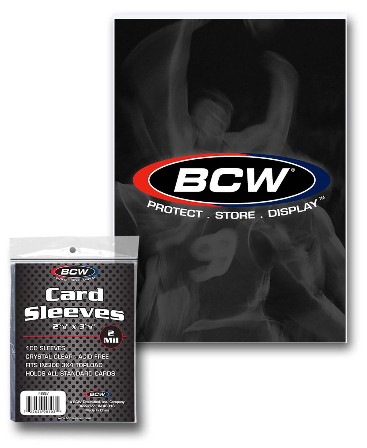BCW Standard Card Sleeves: 100 Count