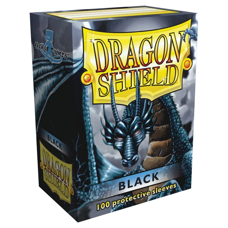 Dragon Shield Classic Sleeves: Black (100)