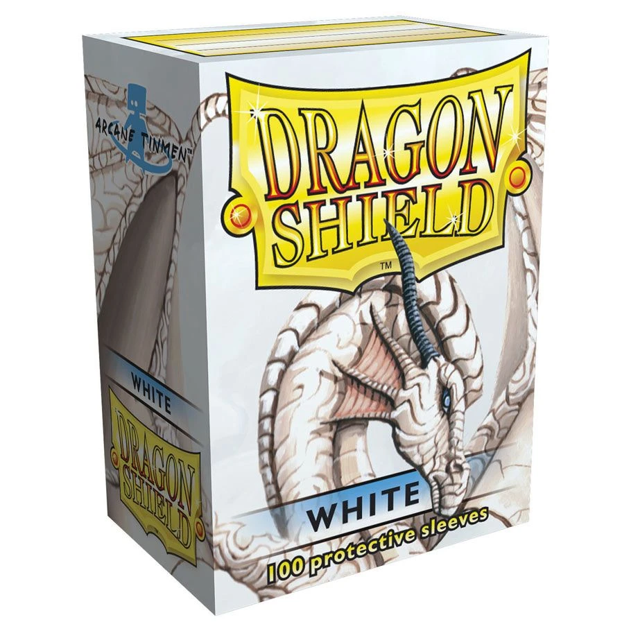 Dragon Shield Classic Sleeves: White (100)