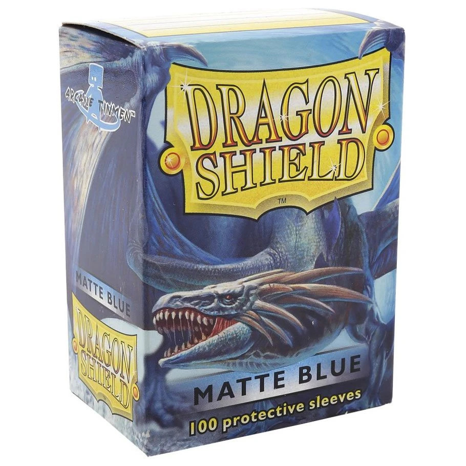 Dragon Shield Matte Sleeves: Blue (100)