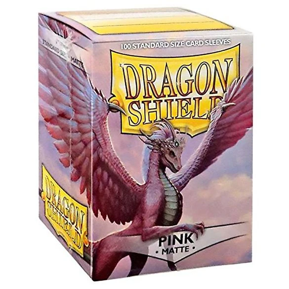 Dragon Shield Matte Sleeves: Pink (100)