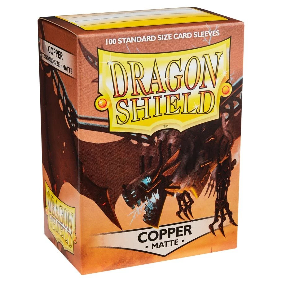 Dragon Shield Matte Sleeves: Copper (100)