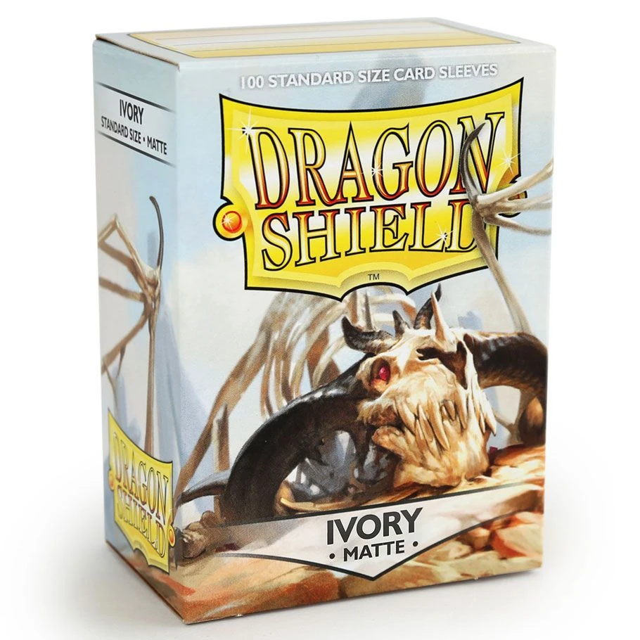 Dragon Shield Matte Sleeves: Ivory (100)