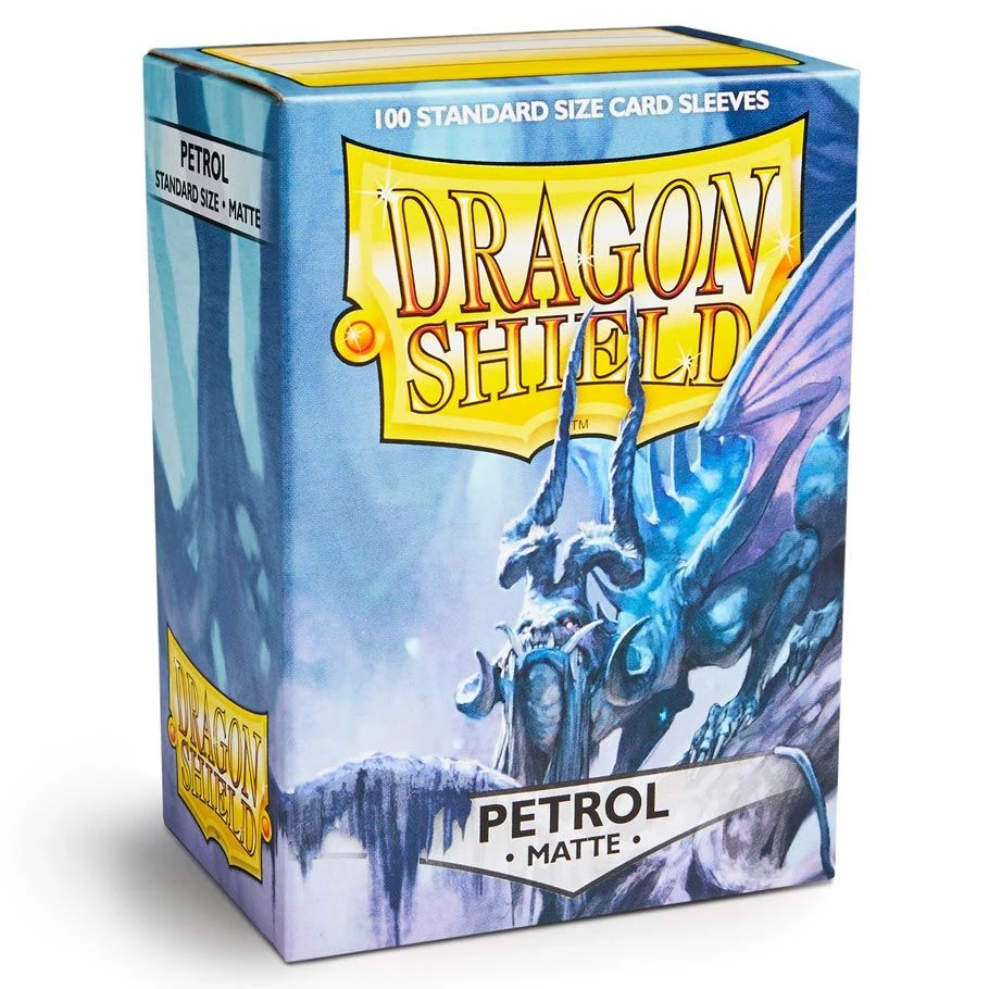 Dragon Shield Matte Sleeves: Petrol (100)