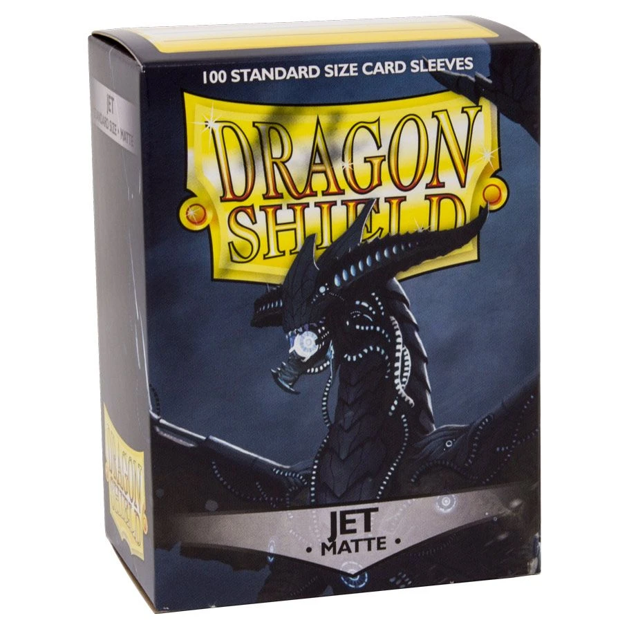 Dragon Shield Matte Sleeves: Jet (100)