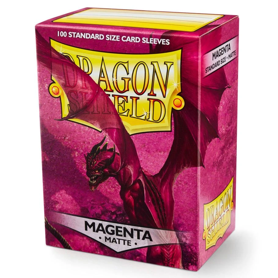 Dragon Shield Matte Sleeves: Magenta (100)