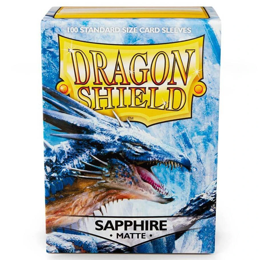 Dragon Shield Matte Sleeves: Sapphire (100)