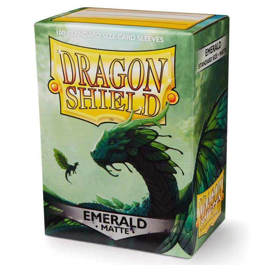 Dragon Shield Matte Sleeves: Emerald (100)