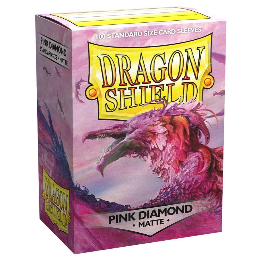Dragon Shield Matte Sleeves: Pink Diamond (100)