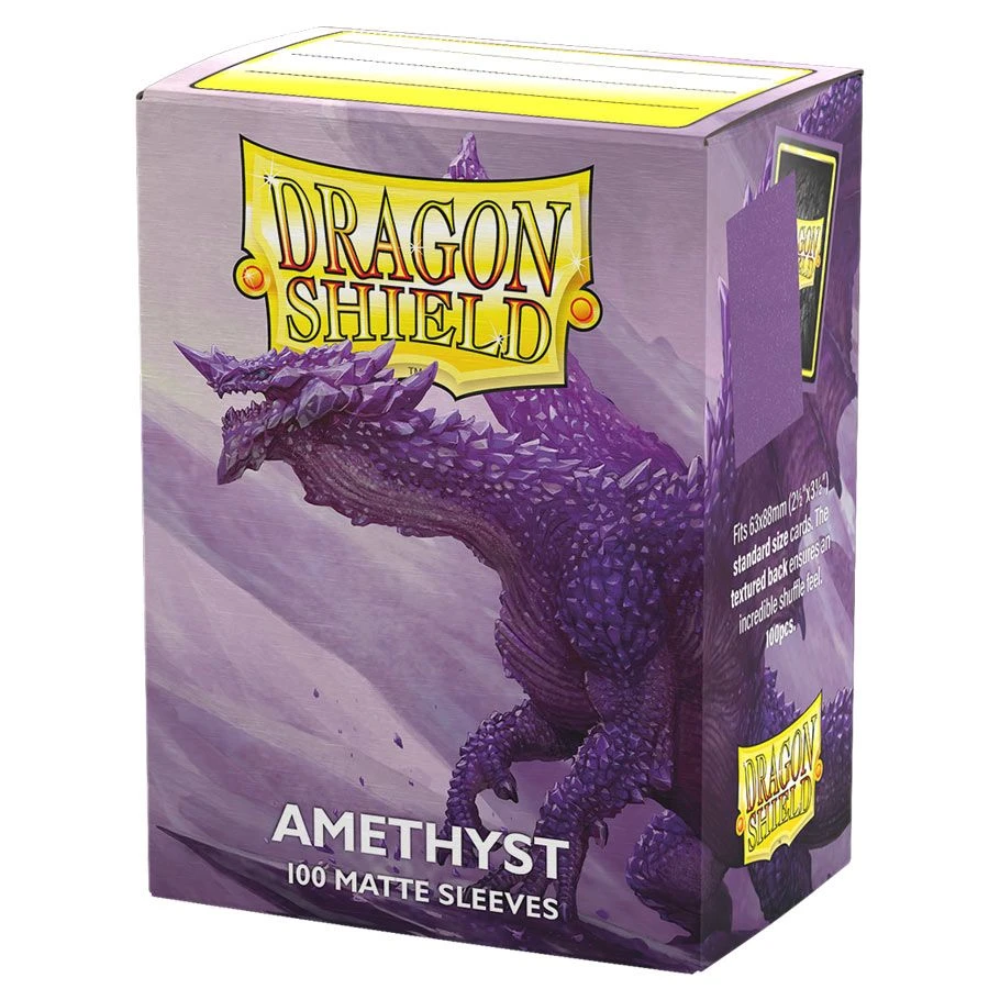 Dragon Shield Matte Sleeves: Amethyst (100)