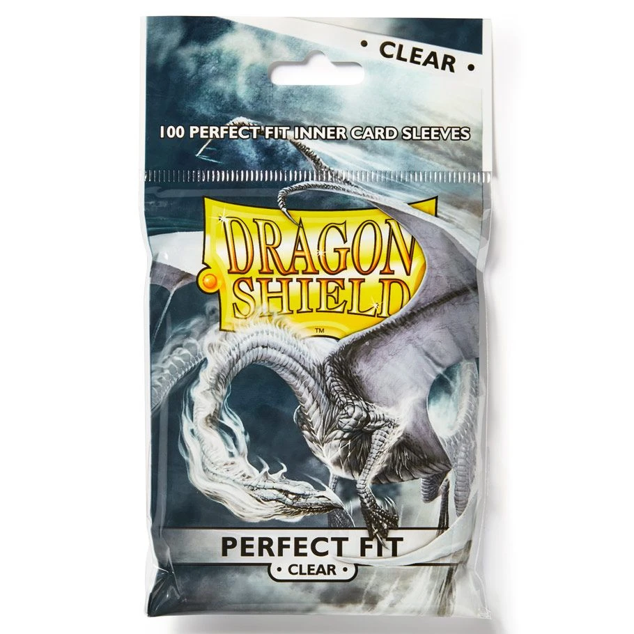 Dragon Shield Perfect Fit Inner Sleeves: Clear (100)