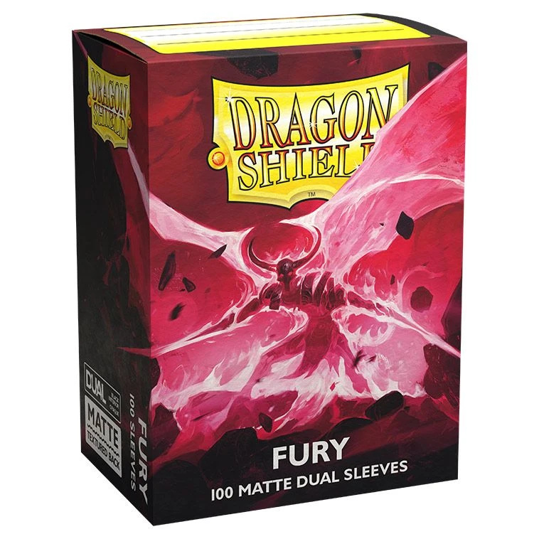 Dragon Shield Dual Matte Sleeves: Fury (100)