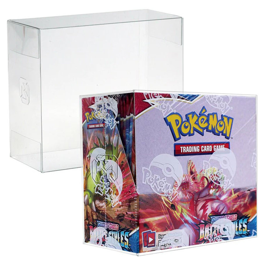 EvoRetro Pokémon Booster Box Display Cases (5-Pack)
