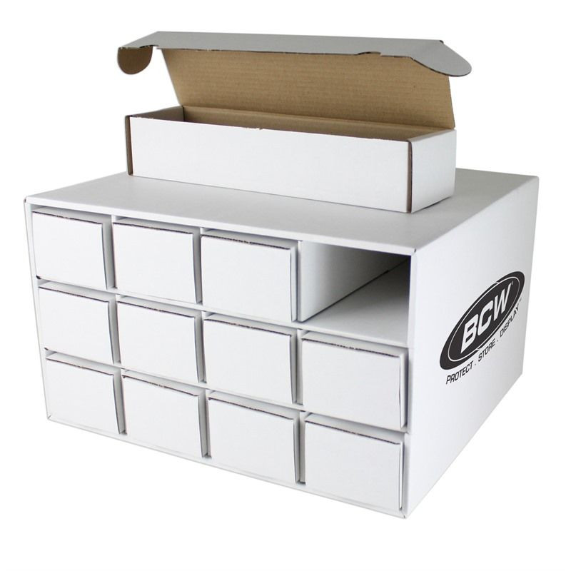BCW Card House with 12 800-Count Boxes