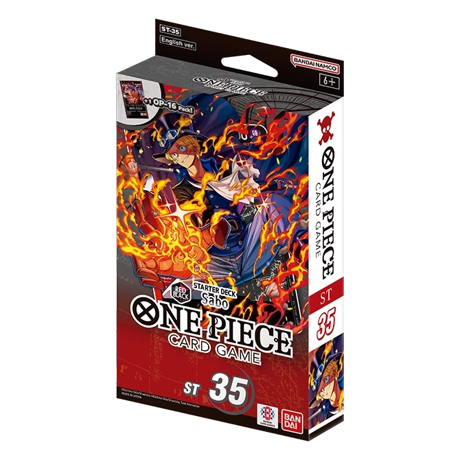 One Piece ST-35: Red/Black Sabo