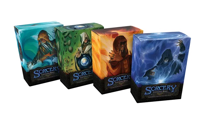 Sorcery: Contested Realm: Beta Elemental Preconstructed Decks (Set of 4)